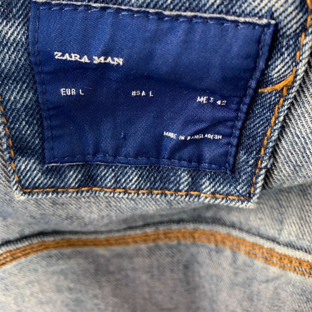 Zara Man Basic Denim Jacket - image 3